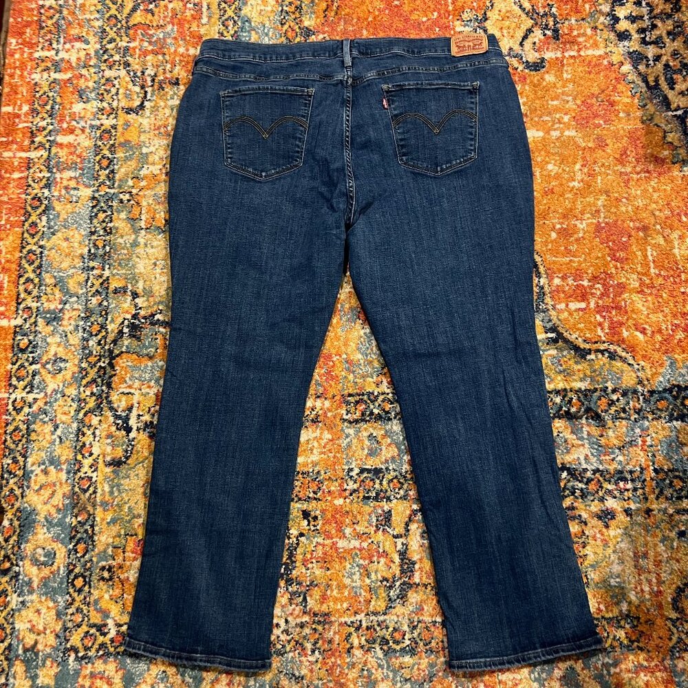 Levi's Women's Classic Straight Fit Stretch Jeans Size 24W - Picture 2 of 6